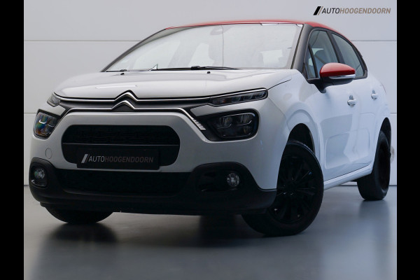 Citroën C3 1.2 PureTech Red & white edition (APPLE CARPLAY,NAVIGATIE,PARKEERSENSOREN,COMFORT-STOELEN,LED VERLICHTING,NIEUWE APK)