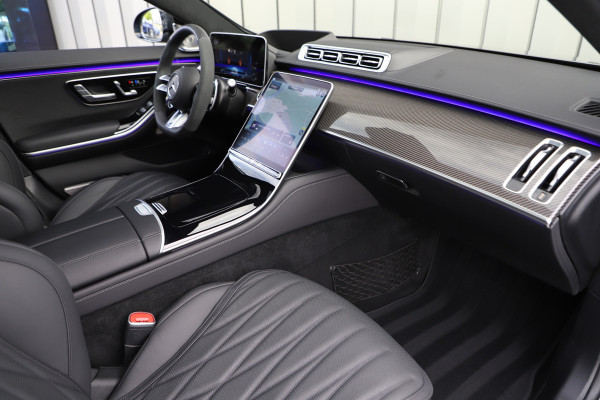 Mercedes-Benz S-Klasse AMG 63 S E Performance | 802PK | Manufaktur | Achterasbesturing | Businessclass | Burmester High-end | Carbon int+ext | Entertai