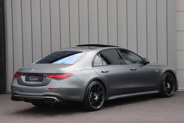 Mercedes-Benz S-Klasse AMG 63 S E Performance | 802PK | Manufaktur | Achterasbesturing | Businessclass | Burmester High-end | Carbon int+ext | Entertai