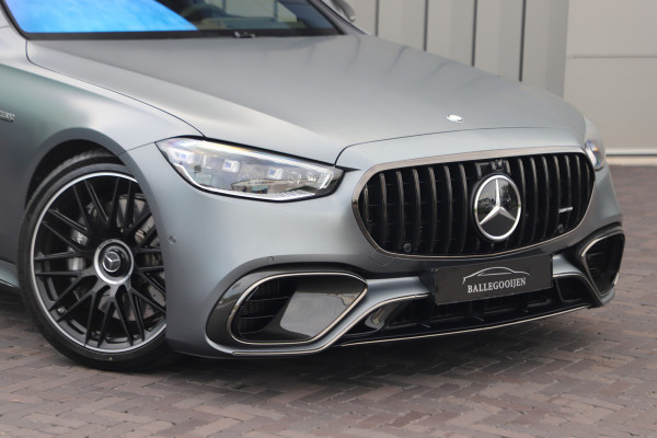 Mercedes-Benz S-Klasse AMG 63 S E Performance | 802PK | Manufaktur | Achterasbesturing | Businessclass | Burmester High-end | Carbon int+ext | Entertai