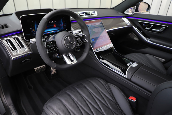 Mercedes-Benz S-Klasse AMG 63 S E Performance | 802PK | Manufaktur | Achterasbesturing | Businessclass | Burmester High-end | Carbon int+ext | Entertai