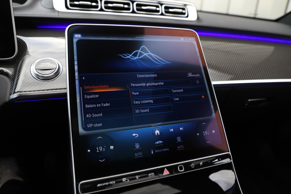 Mercedes-Benz S-Klasse AMG 63 S E Performance | 802PK | Manufaktur | Achterasbesturing | Businessclass | Burmester High-end | Carbon int+ext | Entertai