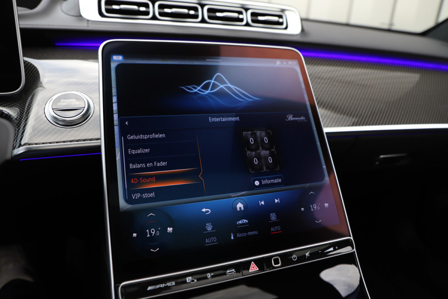 Mercedes-Benz S-Klasse AMG 63 S E Performance | 802PK | Manufaktur | Achterasbesturing | Businessclass | Burmester High-end | Carbon int+ext | Entertai