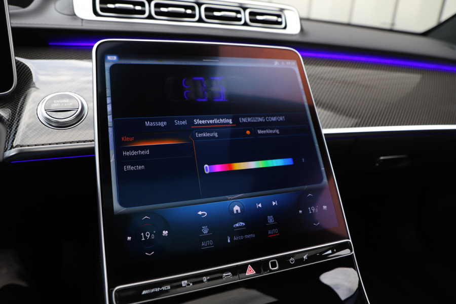 Mercedes-Benz S-Klasse AMG 63 S E Performance | 802PK | Manufaktur | Achterasbesturing | Businessclass | Burmester High-end | Carbon int+ext | Entertai