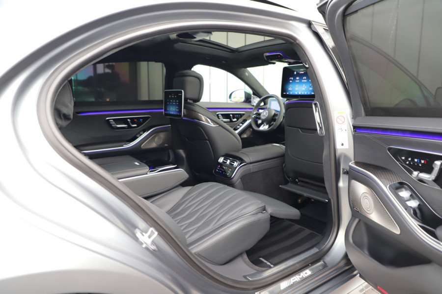 Mercedes-Benz S-Klasse AMG 63 S E Performance | 802PK | Manufaktur | Achterasbesturing | Businessclass | Burmester High-end | Carbon int+ext | Entertai