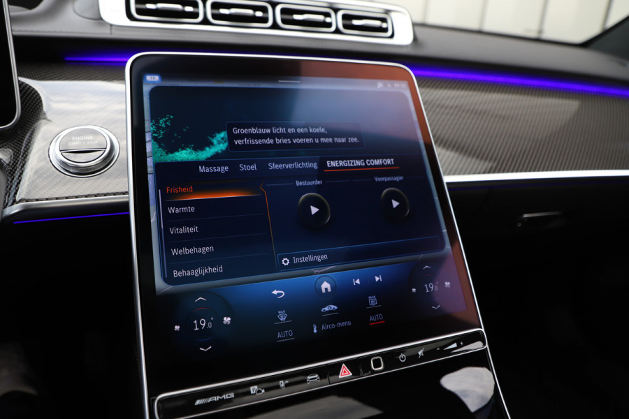 Mercedes-Benz S-Klasse AMG 63 S E Performance | 802PK | Manufaktur | Achterasbesturing | Businessclass | Burmester High-end | Carbon int+ext | Entertai