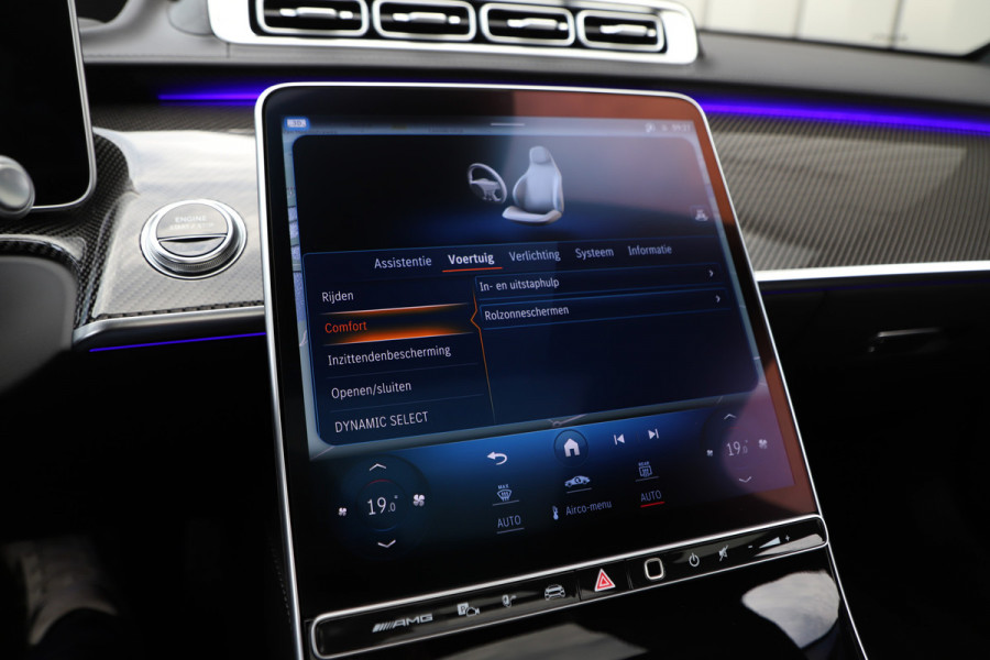 Mercedes-Benz S-Klasse AMG 63 S E Performance | 802PK | Manufaktur | Achterasbesturing | Businessclass | Burmester High-end | Carbon int+ext | Entertai