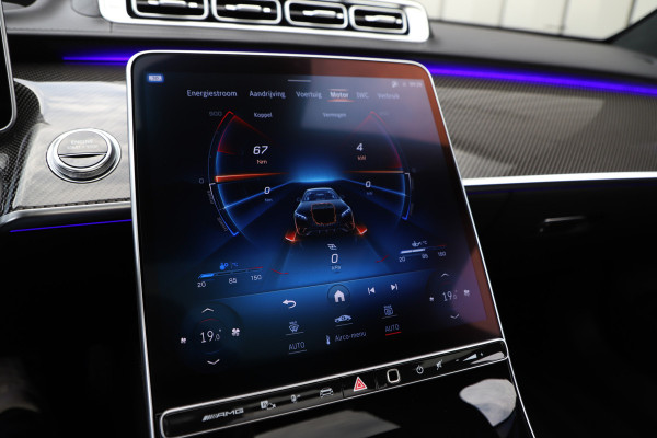 Mercedes-Benz S-Klasse AMG 63 S E Performance | 802PK | Manufaktur | Achterasbesturing | Businessclass | Burmester High-end | Carbon int+ext | Entertai