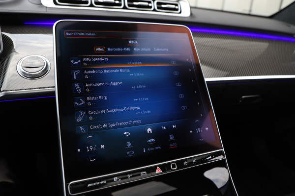 Mercedes-Benz S-Klasse AMG 63 S E Performance | 802PK | Manufaktur | Achterasbesturing | Businessclass | Burmester High-end | Carbon int+ext | Entertai