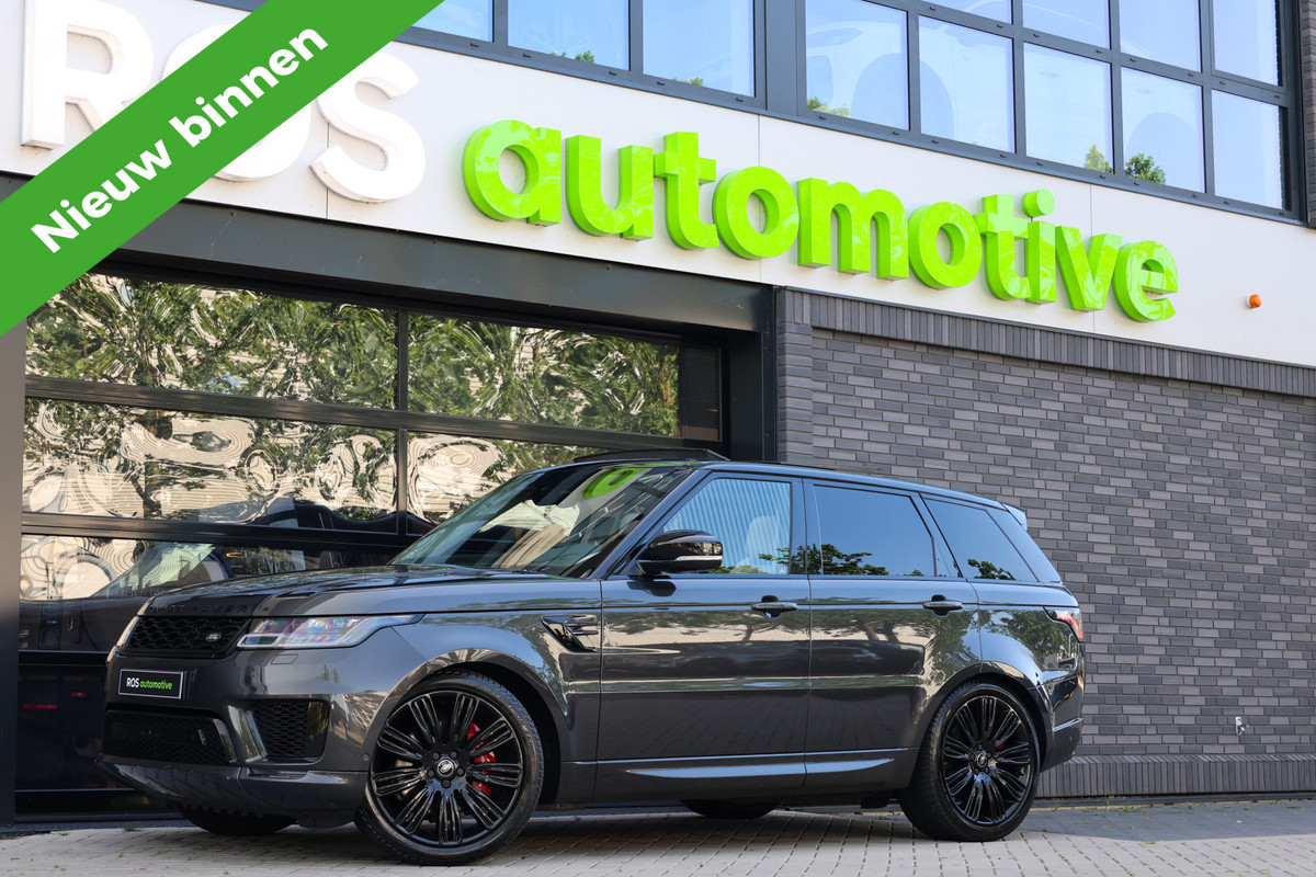 Land Rover Range Rover Sport P400e HSE Dynamic Stealth | NAP | PANO | CUSTOM INTERIEUR | MERIDIAN | MEMORY | HUD | SOFT-CLOSE |