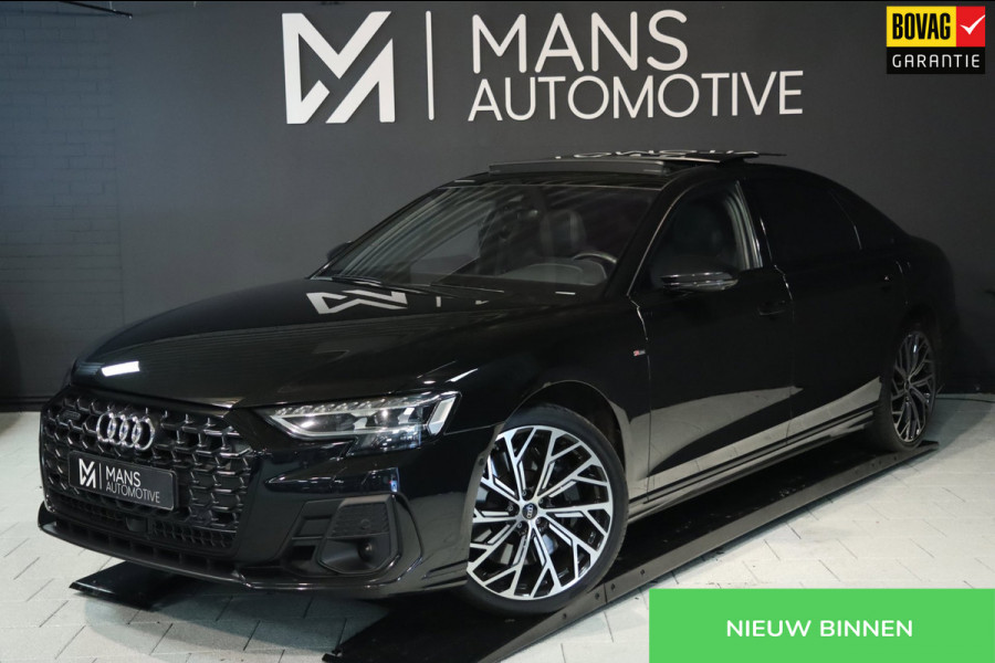 Audi A8 60 TFSI e QUATTRO LANG / PANO / SOFTCLOSE / B&O / 360 / LUCHTVERING / BOVAG 24 MAANDEN!