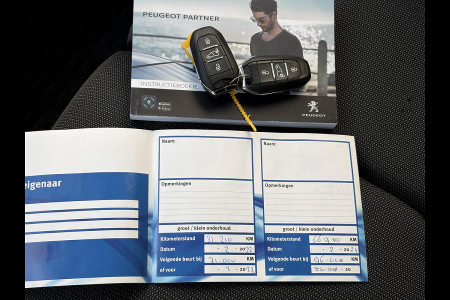Peugeot Partner 1.5 BlueHDI Premium*A/C*CRUISE*CARPLAY*3ZITS*TEL*