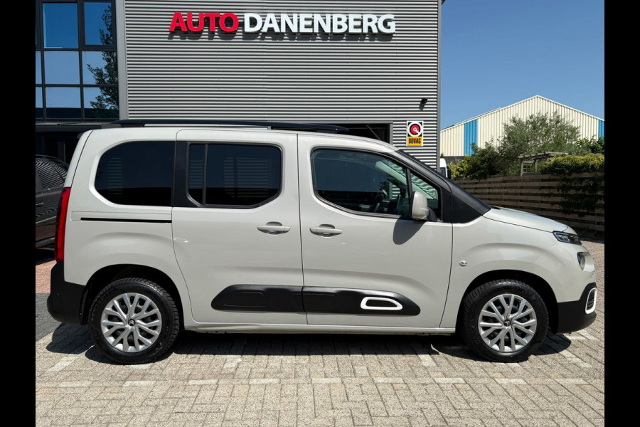 Citroën Berlingo 1.2 PureTech Shine AUTOMAAT,CAMERA,Car-play,Cruis,Clima,Stoelverwarming,WeinigKM.Garantie
