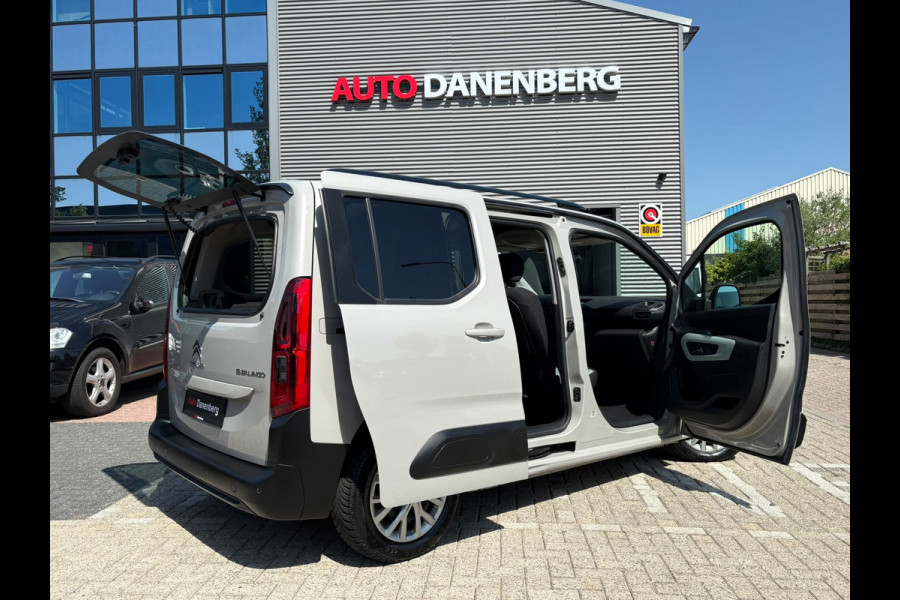 Citroën Berlingo 1.2 PureTech Shine AUTOMAAT,CAMERA,Car-play,Cruis,Clima,Stoelverwarming,WeinigKM.Garantie