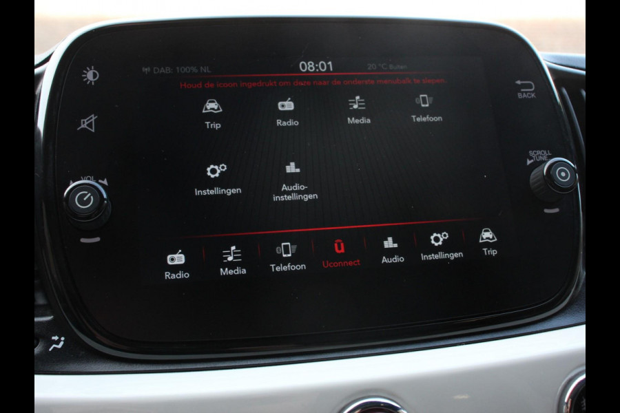 Fiat 500 1.0 Hybrid Dolcevita Finale Panorama dak Control Parkeer Sensoren  Lichtmetalen Velgen Cruise Control