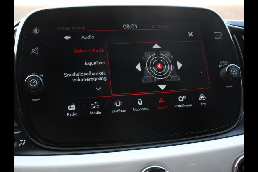 Fiat 500 1.0 Hybrid Dolcevita Finale Panorama dak Control Parkeer Sensoren  Lichtmetalen Velgen Cruise Control