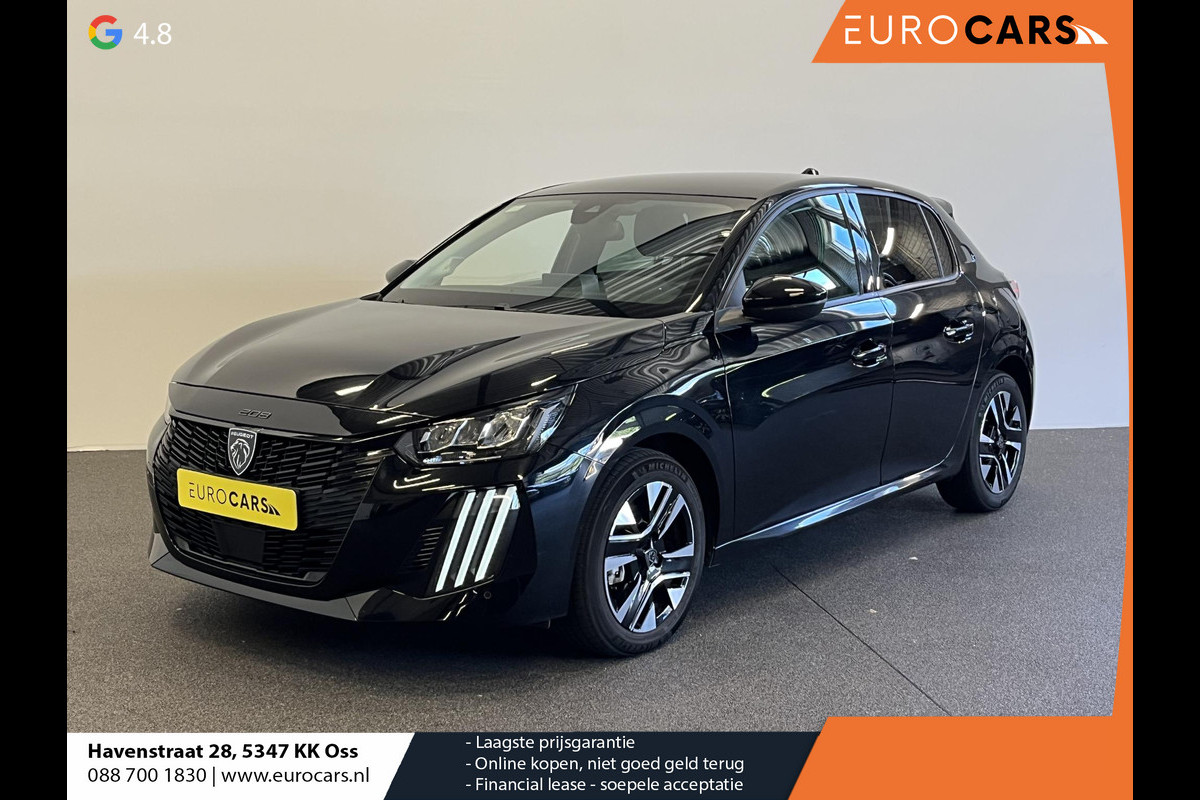 Peugeot 208 Hybrid 100 AUT Allure Navigatie Apple Carplay/ Android Auto Camera Parkeersensoren Adaptive Cruise Control Stoelverwarming Ledverlichting Climate control