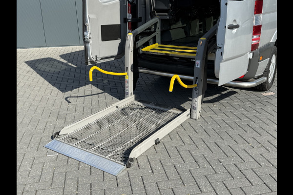 Mercedes-Benz Sprinter 314 CDI AUTOMAAT EURO 6 / FLEXI-TRANS ROLSTOELBUS + LIFT / L2H2 / 9 PERSOONS / CAMERA / AIRCO / PRIJS INCL BTW EN BPM