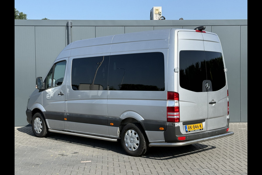 Mercedes-Benz Sprinter 314 CDI AUTOMAAT EURO 6 / FLEXI-TRANS ROLSTOELBUS + LIFT / L2H2 / 9 PERSOONS / CAMERA / AIRCO / PRIJS INCL BTW EN BPM