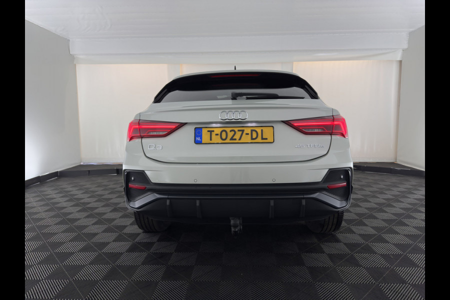 Audi Q3 Sportback 45 TFSI e Advanced Edition (Plug-in) {SoH-90%} (INCL-BTW) Aut. *FULL-LED | HEATED-SPORTSEATS | DIGI-COCKPIT | DAB+ | KEYLESS | NAVI-FULLMAP | PRIVACY-GLASS | BLINDSPOT | SHIFTPADDLES | ECC | TOWBAR | PDC | 19''ALU*