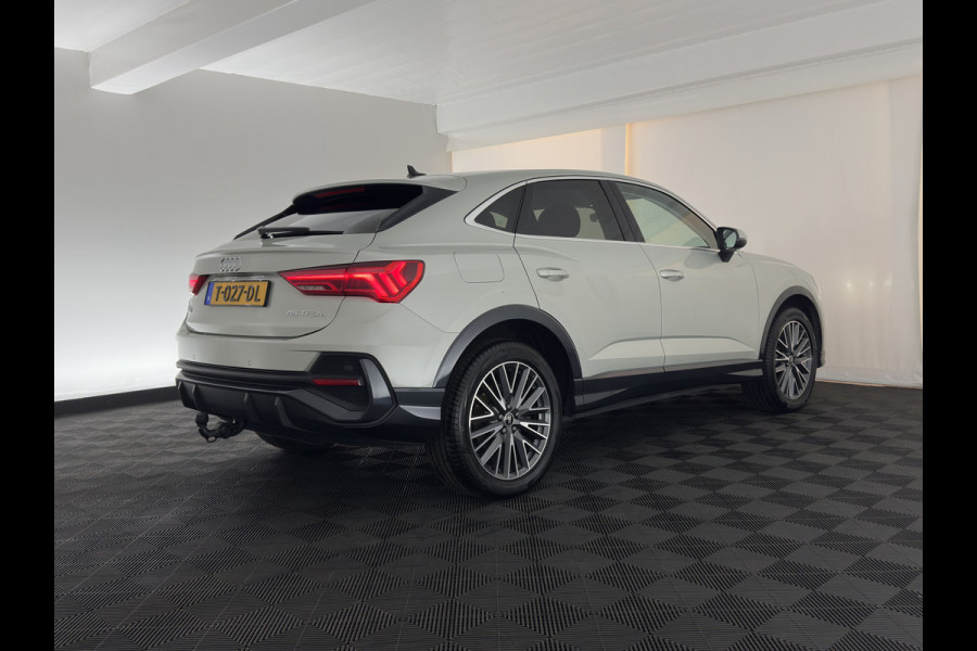 Audi Q3 Sportback 45 TFSI e Advanced Edition (Plug-in) {SoH-90%} (INCL-BTW) Aut. *FULL-LED | HEATED-SPORTSEATS | DIGI-COCKPIT | DAB+ | KEYLESS | NAVI-FULLMAP | PRIVACY-GLASS | BLINDSPOT | SHIFTPADDLES | ECC | TOWBAR | PDC | 19''ALU*