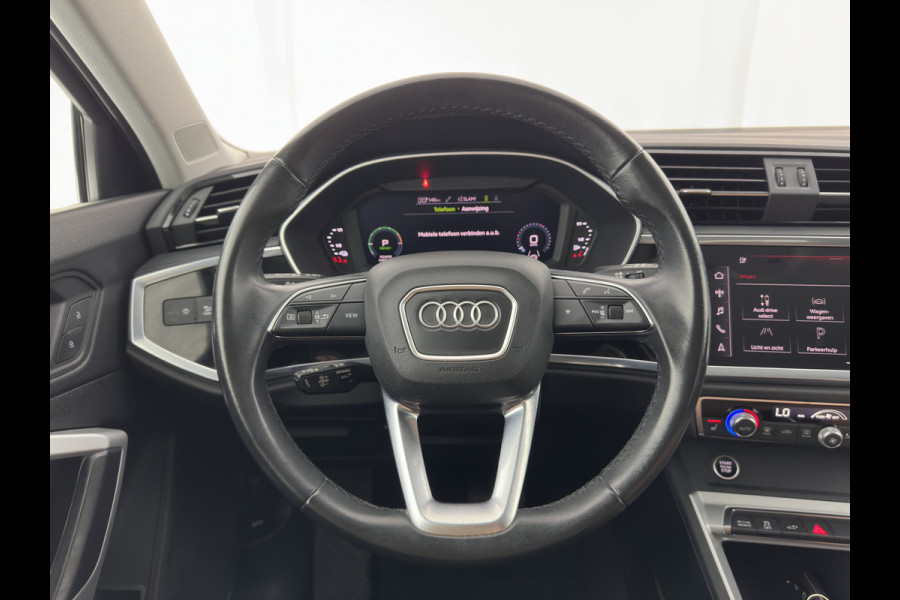 Audi Q3 Sportback 45 TFSI e Advanced Edition (Plug-in) {SoH-90%} (INCL-BTW) Aut. *FULL-LED | HEATED-SPORTSEATS | DIGI-COCKPIT | DAB+ | KEYLESS | NAVI-FULLMAP | PRIVACY-GLASS | BLINDSPOT | SHIFTPADDLES | ECC | TOWBAR | PDC | 19''ALU*
