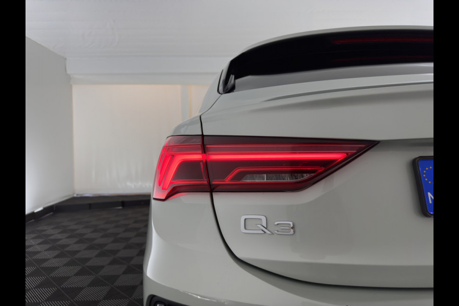 Audi Q3 Sportback 45 TFSI e Advanced Edition (Plug-in) {SoH-90%} (INCL-BTW) Aut. *FULL-LED | HEATED-SPORTSEATS | DIGI-COCKPIT | DAB+ | KEYLESS | NAVI-FULLMAP | PRIVACY-GLASS | BLINDSPOT | SHIFTPADDLES | ECC | TOWBAR | PDC | 19''ALU*