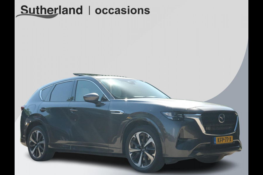 Mazda CX-60 2.5 e-SkyActiv PHEV Takumi 328 PK | Wegklapbare Trekhaak | Panoramadak | 360 graden camera | Achteruitrijcamera | Stoelverwarming |  Adaptieve Cruise Control