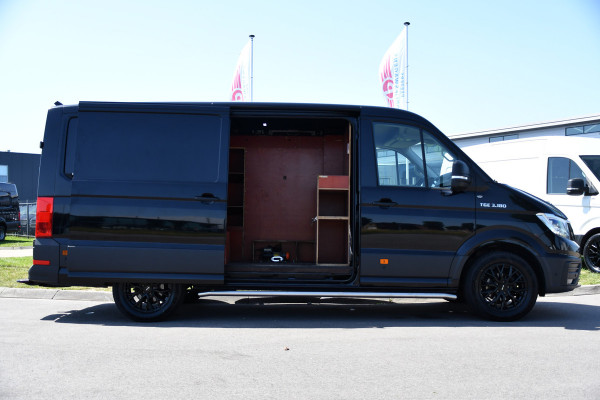 MAN TGE 3.180 35 2.0 L3H2 Black Edition FULL Options! Adaptieve Cruise, Camera, Carplay, 2 x Schuifdeur, LED, Clima, Stoelverarming, Multimedia, Stuurverwarming, Uniek!