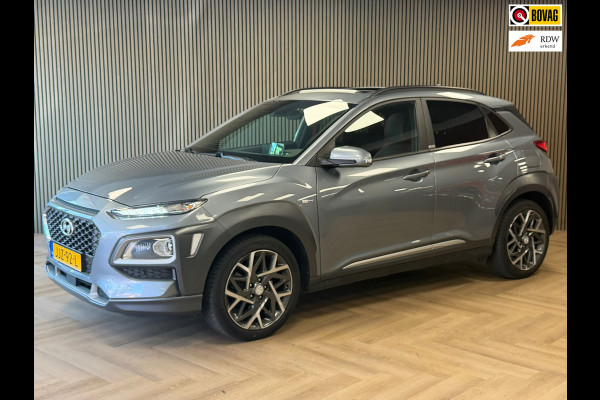 Hyundai Kona 1.6 GDI HEV Fashion Design Sky AUT. PANORAMADAK NAVIGATIE STOEL/STUURVERWARMING CAMERA PDC AIRCO CRUISE LANE-ASSIST