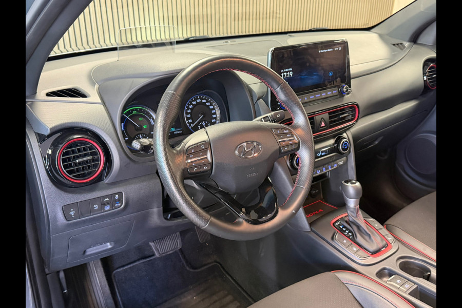Hyundai Kona 1.6 GDI HEV Fashion Design Sky AUT. PANORAMADAK NAVIGATIE STOEL/STUURVERWARMING CAMERA PDC AIRCO CRUISE LANE-ASSIST
