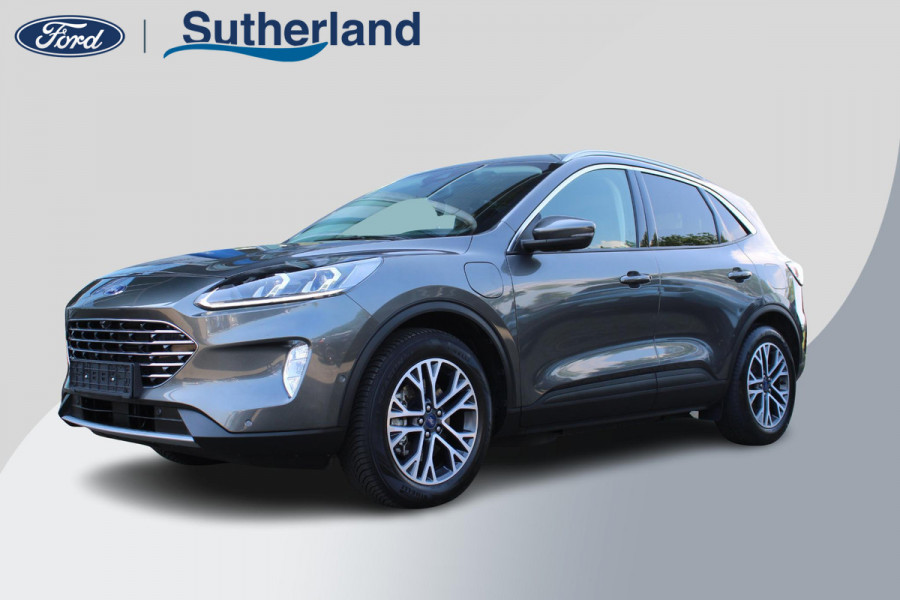 Ford Kuga 2.5 PHEV Titanium X | Wegklapbare trekhaak | Winter Pack | Adaptive cruise control | Dodehoeksesoren | Half leder | Bang&Olufsen