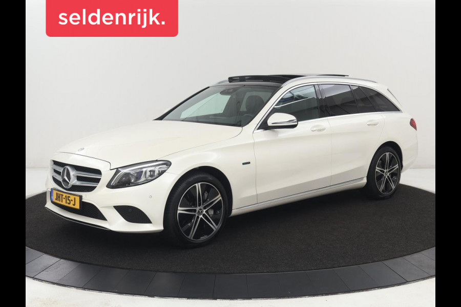 Mercedes-Benz C-Klasse 300e Avantgarde | Panoramadak | Leder Exclusief | Burmester Surround | Stoelverwarming | Camera | Carplay | Dodehoek detectie | Navigatie | Full LED