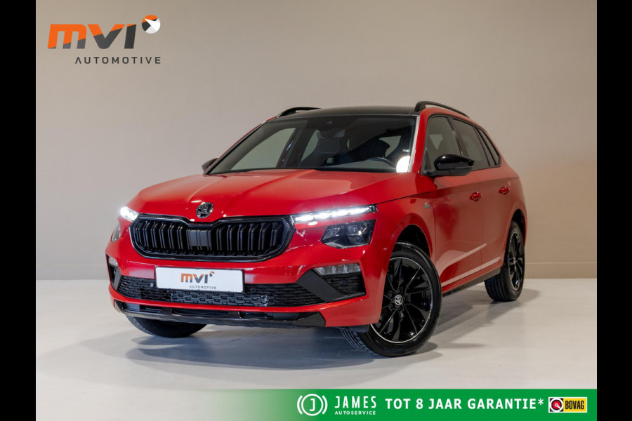Škoda Kamiq 1.5 TSI ACT Monte Carlo Facelift / 150pk / Panorama dak / Achteruitrij camera / Stoelverwarming / Dodehoek herkenning /