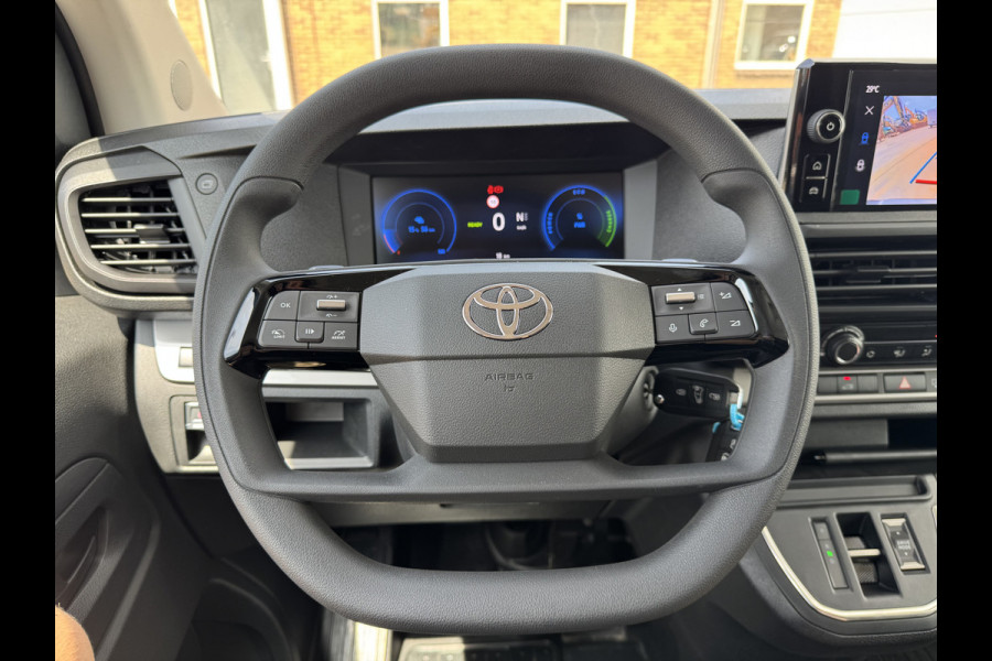 Toyota PROACE Electric 75kWh Nieuw! Elektrisch L1 348km WLTP Snelladen Climate Control Cruise Control Camera Parkeersensoren v+a