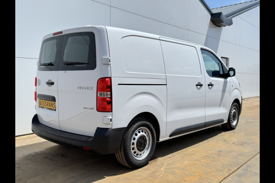 Toyota PROACE Electric 75kWh Nieuw! Elektrisch L1 348km WLTP Snelladen Climate Control Cruise Control Camera Parkeersensoren v+a