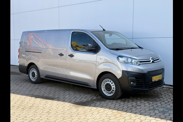 Citroën ë-Jumpy 75kWh L3 Elektrisch 330km WLTP 100% (SOH) BEV Snelladen Navigatie Climate control Cruise control Carplay Camera Laadkabel Parkeersensoren v+a