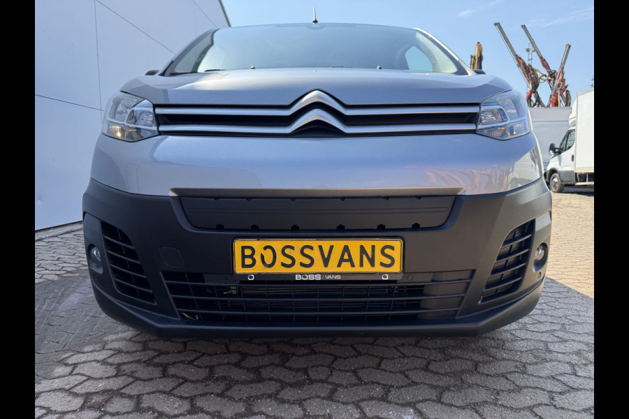 Citroën ë-Jumpy 75kWh L3 Elektrisch 330km WLTP 100% (SOH) BEV Snelladen Navigatie Climate control Cruise control Carplay Camera Laadkabel Parkeersensoren v+a