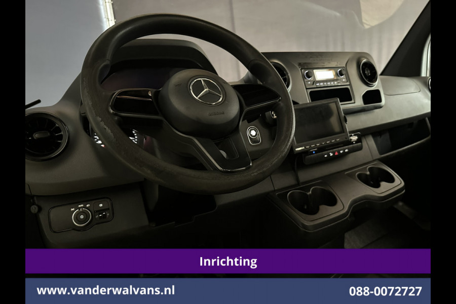 Mercedes-Benz Sprinter 311 CDI Automaat L3H2 *PostNL inrichting* Euro6 Airco | Camera | Schappen Doorloopdeur, 270 Gr. achterdeuren, Sidebars