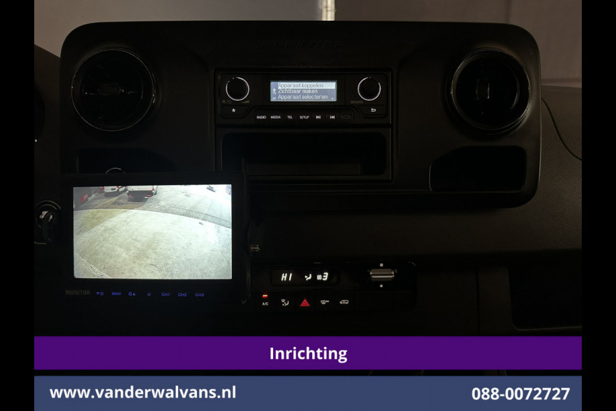 Mercedes-Benz Sprinter 311 CDI Automaat L3H2 *PostNL inrichting* Euro6 Airco | Camera | Schappen Doorloopdeur, 270 Gr. achterdeuren, Sidebars