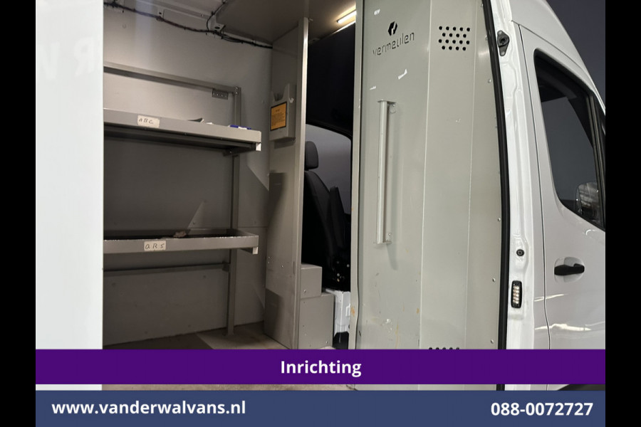 Mercedes-Benz Sprinter 311 CDI Automaat L3H2 *PostNL inrichting* Euro6 Airco | Camera | Schappen Doorloopdeur, 270 Gr. achterdeuren, Sidebars