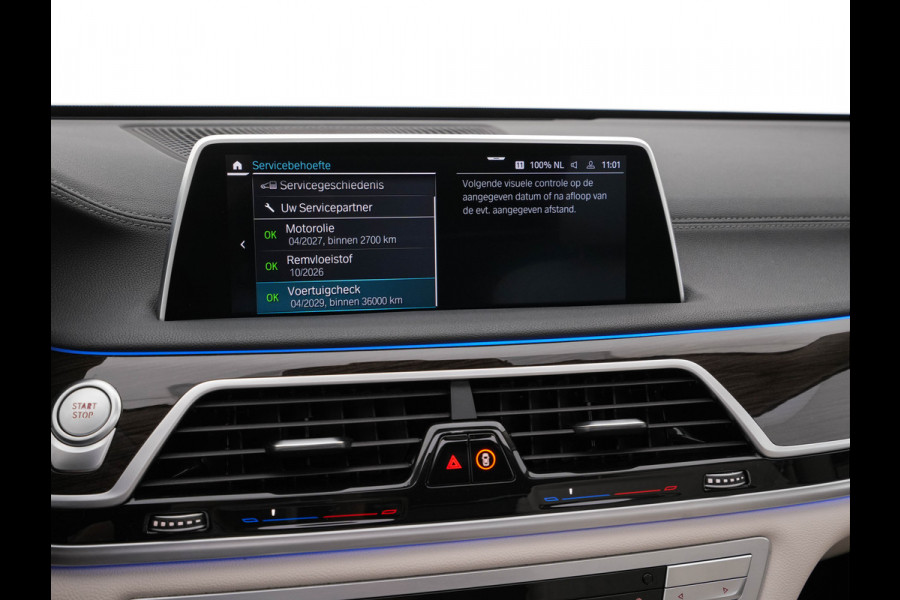 BMW 7 Serie 745Le (Plug-in) (INCL-BTW) *PANO | LEATHER | FULL-LED | HEAD-UP | BLINDSPOT | MEMORY-PACK | DIGI-COCKPIT | KEYLESS | DAB+ | CAMERA | HEATED-COMFORTSEATS | AMBIENTLIGHT | CARPLAY | SHIFTPADDLES | 18''ALU*