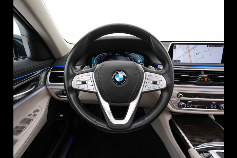 BMW 7 Serie 745Le (Plug-in) (INCL-BTW) *PANO | LEATHER | FULL-LED | HEAD-UP | BLINDSPOT | MEMORY-PACK | DIGI-COCKPIT | KEYLESS | DAB+ | CAMERA | HEATED-COMFORTSEATS | AMBIENTLIGHT | CARPLAY | SHIFTPADDLES | 18''ALU*