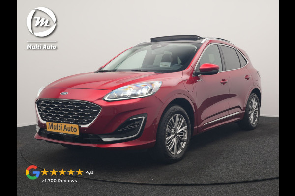 Ford Kuga 2.5 Vignale PHEV 225pk Dealer O.H | Trekhaak Af Fabriek | Panodak | Adaptive Cruise | 360 Camera | Bang & Olufsen | Head Up | Lederen Sportstoelen Memory & Verwarmd | Pilot Assist | Sfeerverlichting | Keyless | Apple Carplay  | Navigatie | Virtual | DAB | 18"L.M | Plug In Hybrid |