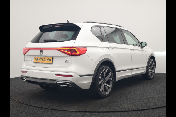 Seat Tarraco 1.4 TSI e-Hybrid FR PHEV 245pk Dealer O.H | Trekhaak Af Fabriek | Panodak | 360 Camera | Adaptive Cruise | Sportstoelen Memory & Verwarmd | BLIS | Apple Carplay | Travel Assist | Keyless | Navigatie | Virtual | DAB | 20" L.M | Plug In Hybrid |