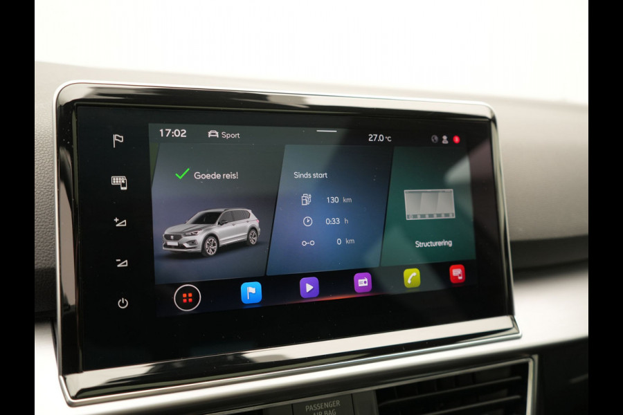 Seat Tarraco 1.4 TSI e-Hybrid FR PHEV 245pk Dealer O.H | Trekhaak Af Fabriek | Panodak | 360 Camera | Adaptive Cruise | Sportstoelen Memory & Verwarmd | BLIS | Apple Carplay | Travel Assist | Keyless | Navigatie | Virtual | DAB | 20" L.M | Plug In Hybrid |