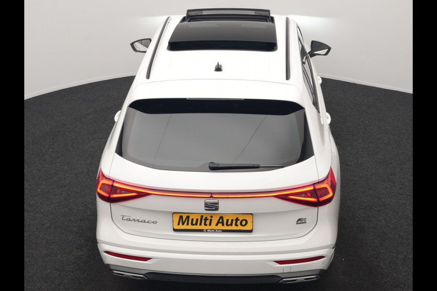 Seat Tarraco 1.4 TSI e-Hybrid FR PHEV 245pk Dealer O.H | Trekhaak Af Fabriek | Panodak | 360 Camera | Adaptive Cruise | Sportstoelen Memory & Verwarmd | BLIS | Apple Carplay | Travel Assist | Keyless | Navigatie | Virtual | DAB | 20" L.M | Plug In Hybrid |