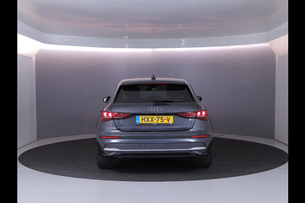 Audi A3 Sportback 40 TFSI e Advanced edition 204 pk S-tronic | Verlengde garantie | Navigatie | Parkeersensoren (Park assist) | Achteruitrijcamera | Adaptieve cruise control | Lederen bekleding | Stoelverwarming |