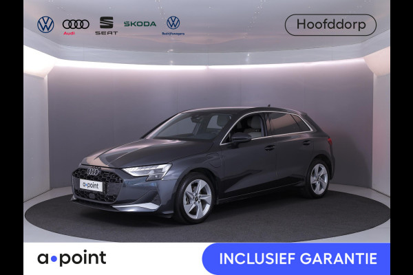 Audi A3 Sportback 40 TFSI e Advanced edition 204 pk S-tronic | Verlengde garantie | Navigatie | Parkeersensoren (Park assist) | Achteruitrijcamera | Adaptieve cruise control | Lederen bekleding | Stoelverwarming |