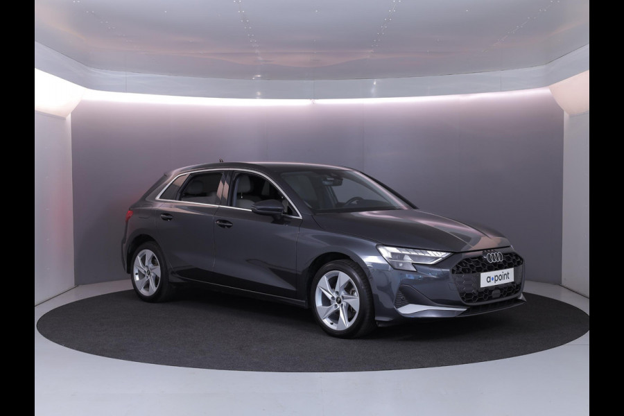 Audi A3 Sportback 40 TFSI e Advanced edition 204 pk S-tronic | Verlengde garantie | Navigatie | Parkeersensoren (Park assist) | Achteruitrijcamera | Adaptieve cruise control | Lederen bekleding | Stoelverwarming |